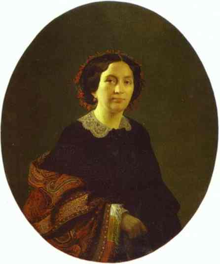 Sergey Zaryanko Portrait Of Anisya Lesnikova